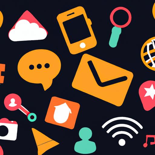 social media patern background image