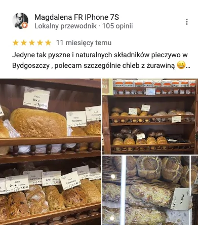 angażujące opinie google