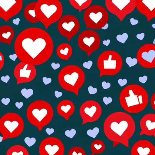 A patterned repeated background image-only with social likes, followers
